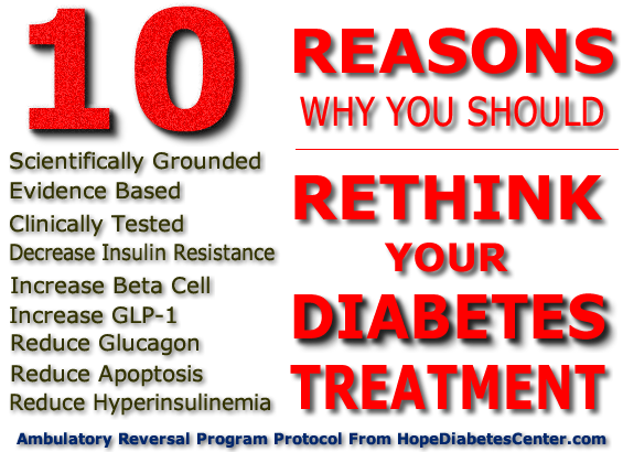 10 Reasons Why You Should Rethink Your Diabetes Treatment